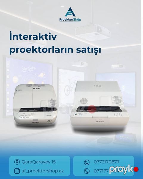 Yeni ve ikinci el proyektorlar — Bakı