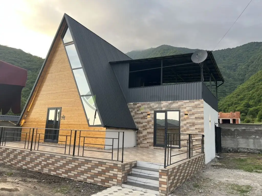 4 otaqlı Həyət evi Kirayə (günlük), Qax — Ev, villa, Qax (2)