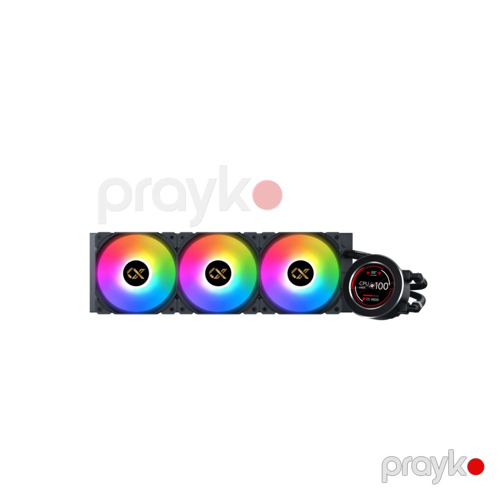 Xigmatek Kombo – Xigmatek Aqua Ultra Case + Xigmatek Frozr-o II 360 Liquid Cooler + Xigmatek Fury 850W Gold Psu (XIG-CCP-103) — Komponentlər, Bakı (4)