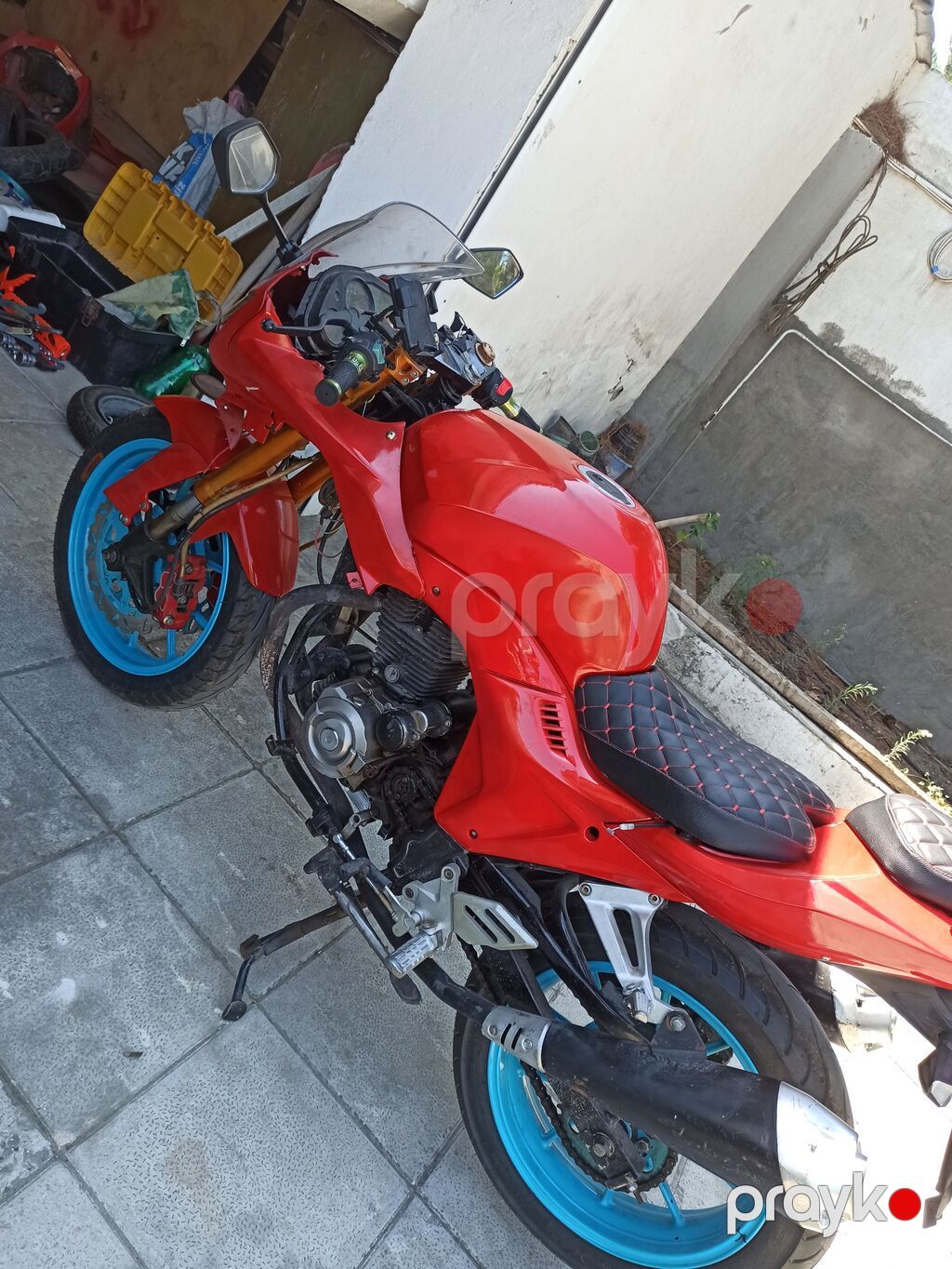 Falcon 250 cc sport ideal vəziyyətdədir sənədsiz satılır — Motosikletlər, Bakı (2)