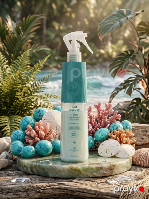 Balzam-kondisioner NishLady Curl Manifesto bi-phase, sulfatsıız, 386 ml — Bakı