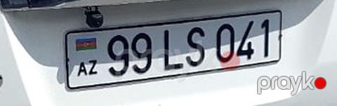 Avtonömrə: 99 LS 041