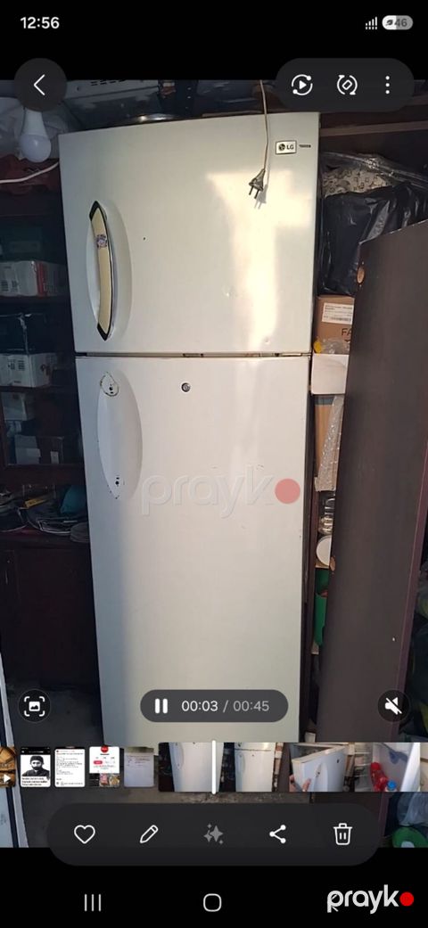LG iki qapılı soyuducu - Marka/model: LG (üst kamera – dondurucu, alt — Bakı
