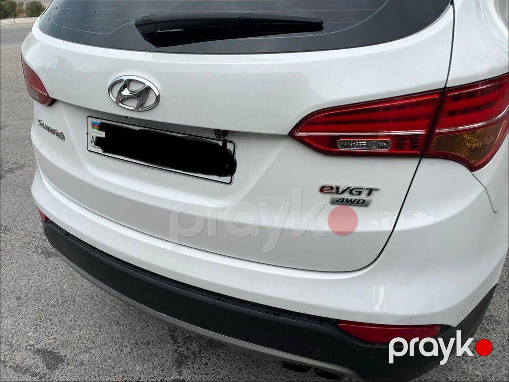 Hyundai Santa Fe, 2.0 L, 2014 il, 186 000 km — Avtomobillər, Bakı (2)