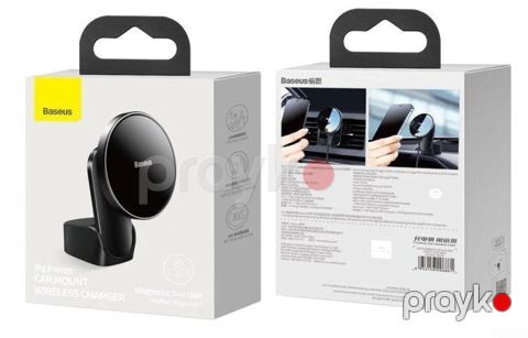 Baseus Big Energy Car Mount Wireless Charger Tip - Avtomobil üçün — Bakı