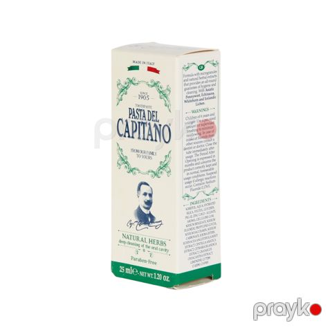Diş məcunu Pasta Del Capitano Erbe Naturali 25 ml — Bakı