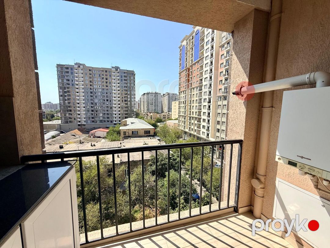İcarəyə verilir 3 otaqlı yeni tikili 135 m² — Mənzil, Bakı (9)