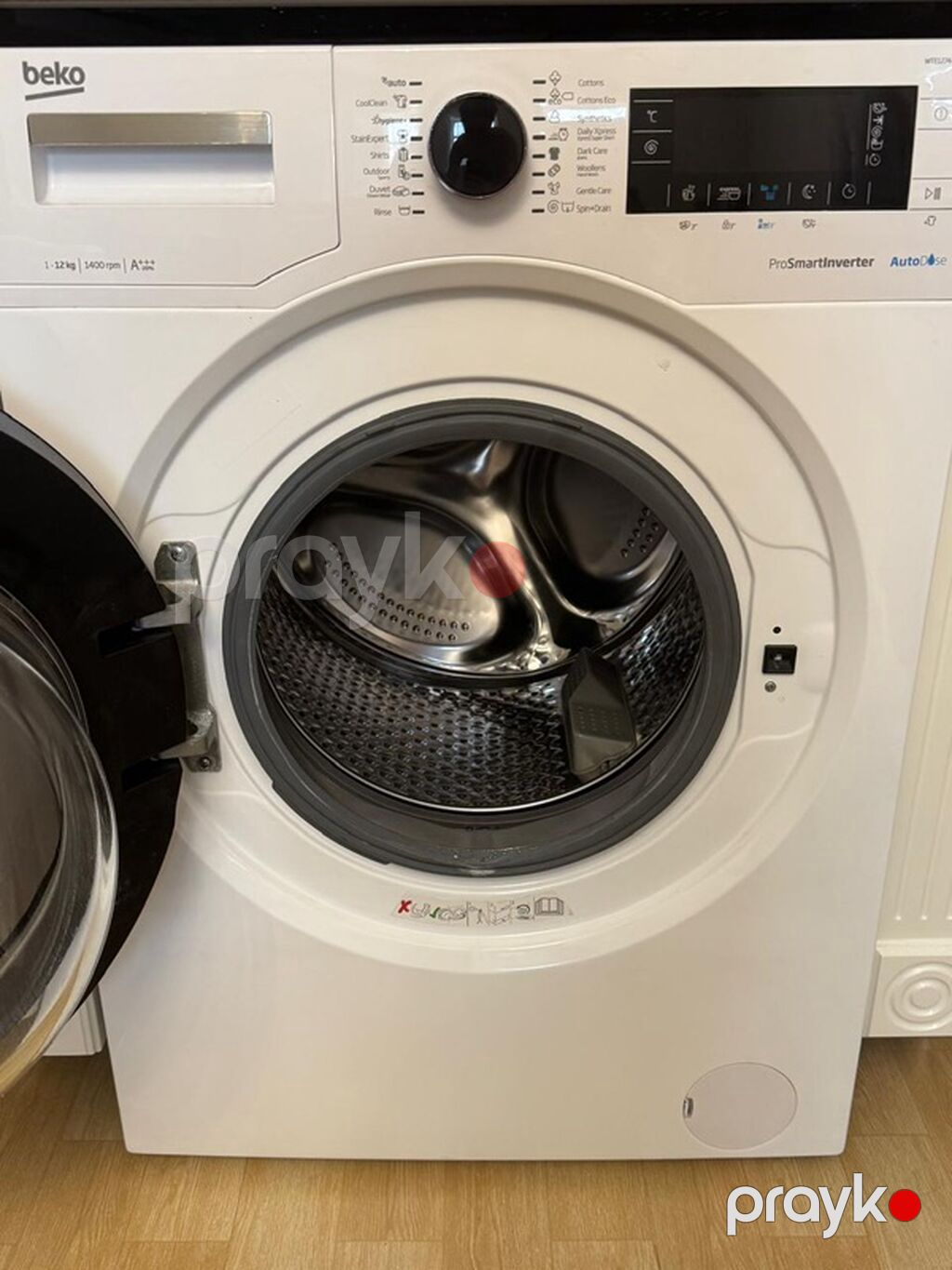 Paltaryuyan maşın Beko, 10 kq-dan çox, İşlənmiş, Avtomat, Qurutmasız, Ünvandan götürmə — Çamaşır maşınları, Mehdiabad (3)
