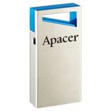 Flash Drive Apacer AH155 / 64GB / USB 3.2 Gen 1 / Metallic, Blue (AP64GAH155U-1) — Pctech