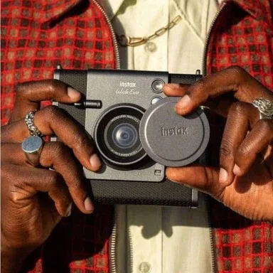 Fotoaparat Fujifilm Instax Wide Evo Black — Fotoaparat, Bakı (5)