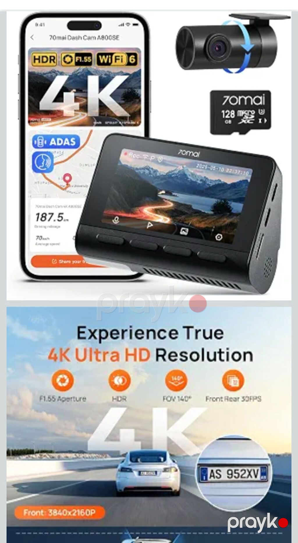 Videoreqistratorlar, Yeni, Avtomatik, 128 gb, Çin, Ünvandan götürmə — Video qeydediciləri, Bakı (2)