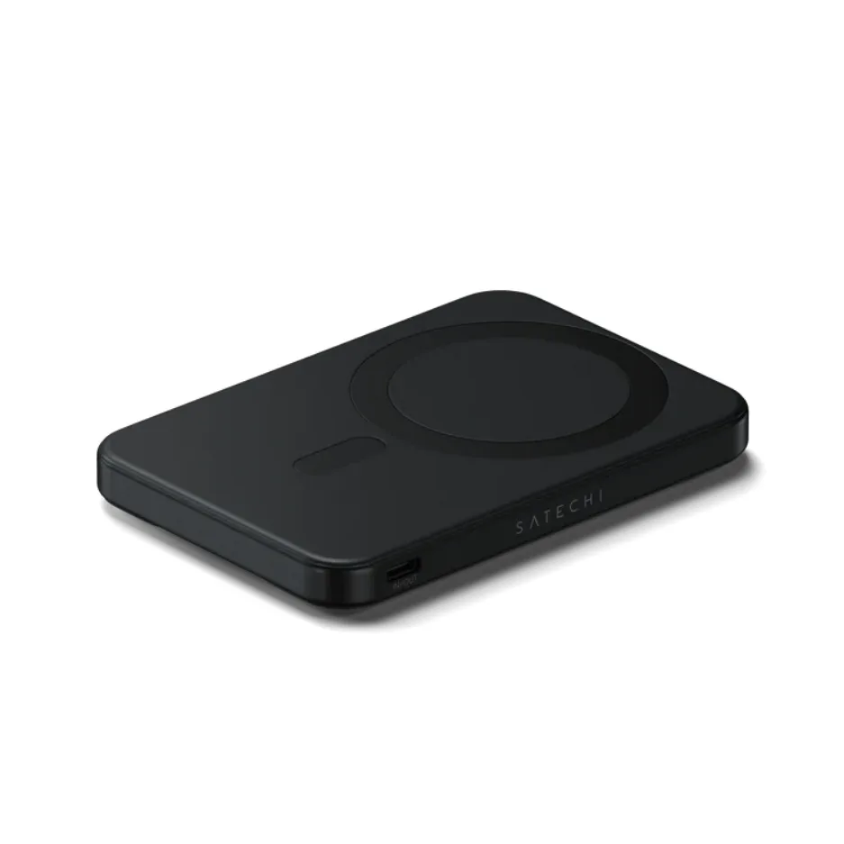 Power bank Satechi Qi2 5K Magnetic with Stand Black — Mallar, Bakı (3)