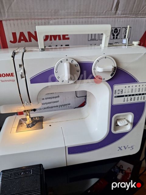 Janome XV-5 tikiş maşını - Mekanik idarəetmə, yuxarıda daşıma üçün — Bakı