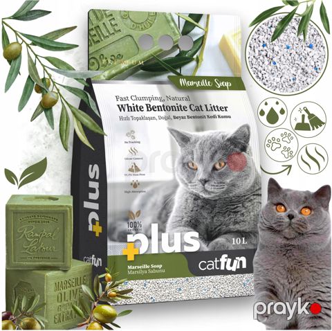 CatFun qum marseille soap 10lt — Bakı