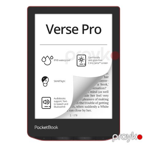 PocketBook 634 Verse Pro Passion Red (PB634-3-WW) — Bakı
