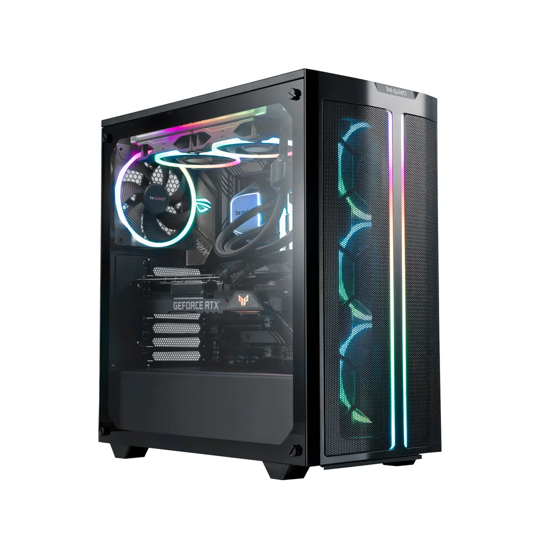 Kompüter korpusu Be quiet Pure Base 500FX ATX w/o PSU Black (BGW43) — Mallar, Bakı (3)