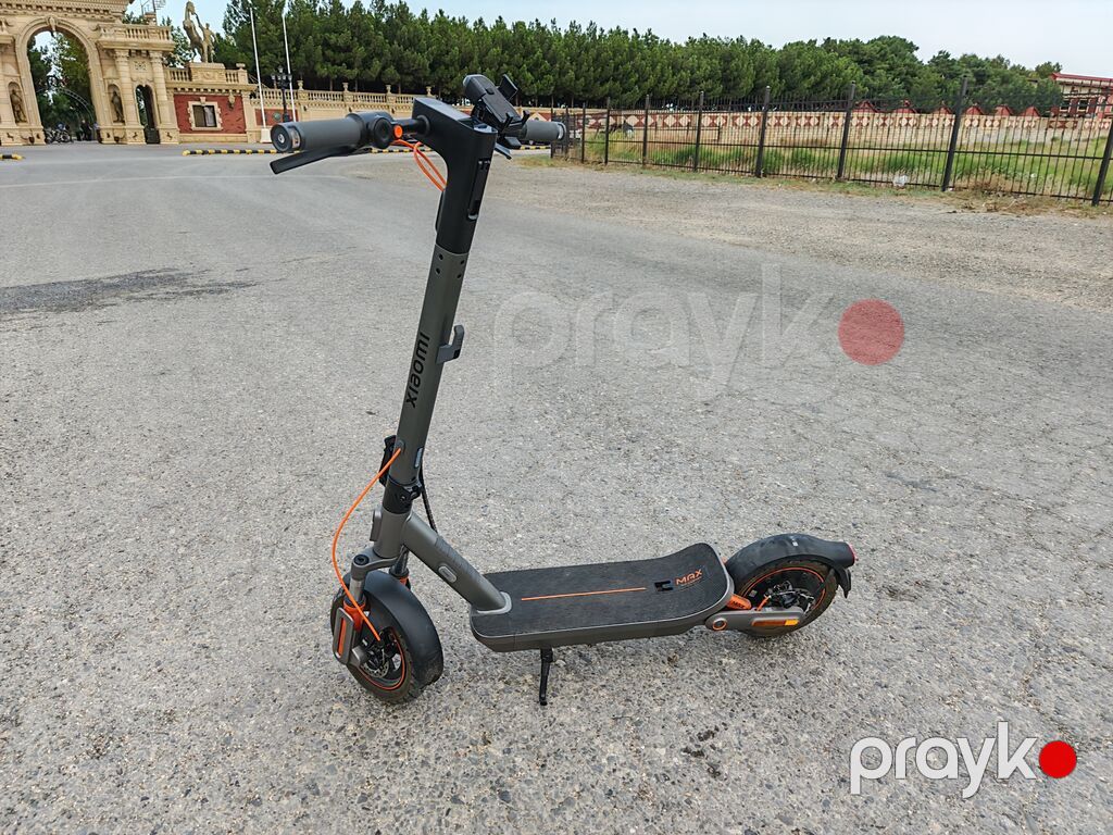 Xiaomi Mi Electric Scooter MAX – elektrik skuter - Güclü və praktik — Skuterlər, Güzdək (10)