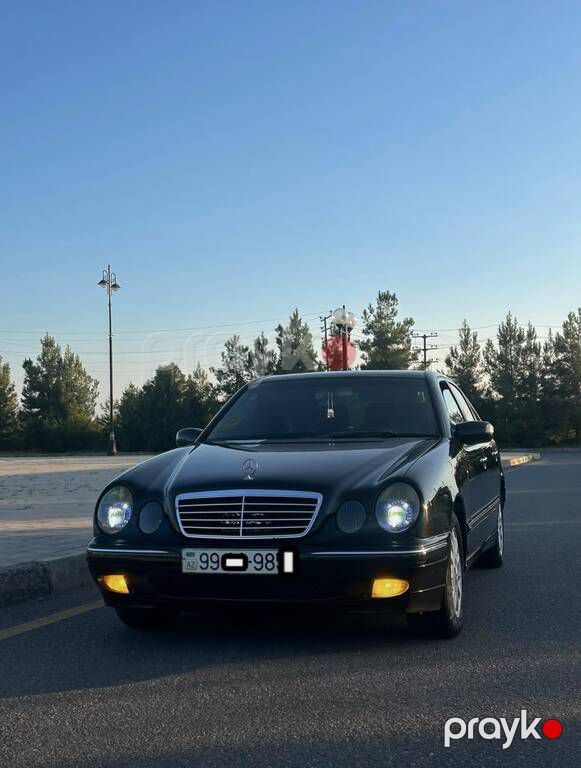 Mercedes E 220, 2.2 L, 2000 il, 456 870 km — Avtomobillər, Ağdaş (5)