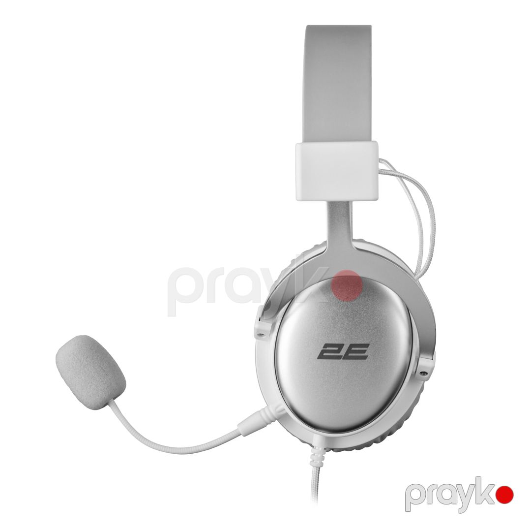 2E Gamıng Headset HG355, 7.1, white (2E-HG355WT-7.1) — Periferik cihazlar, Bakı (4)