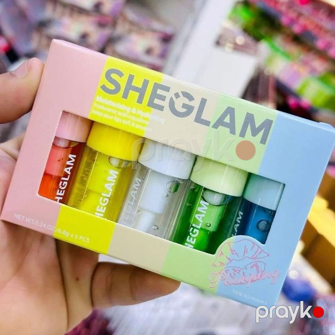 Dodaq üçün yağ No Brand Jelly Wow Hydrating Lip Oil Set 5 ədəd, 6.8 ml — Mallar, Bakı (3)