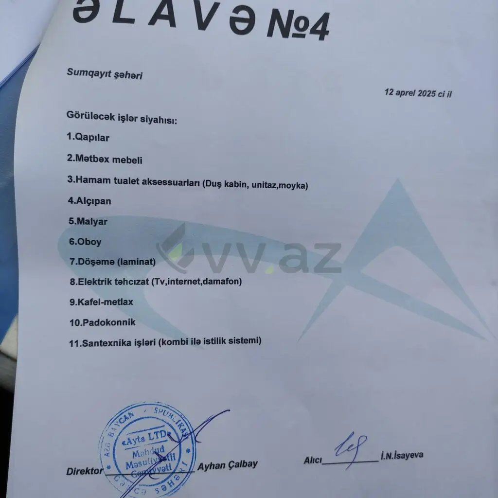 3 otaqlı mənzil Yeni tikili Satılır, 16-cı mikrorayon, Sumqayıt — Mənzil, Sumqayıt (4)