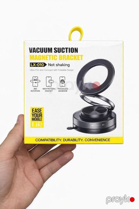 LX-010 vakuum maqnitli telefon tutacağı 360° Fırlanma - Portret və — Bakı
