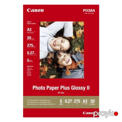Fotokağız Canon BJ Medıa PP-201 A3 20EUR/OCN (2311B020) — Bakı