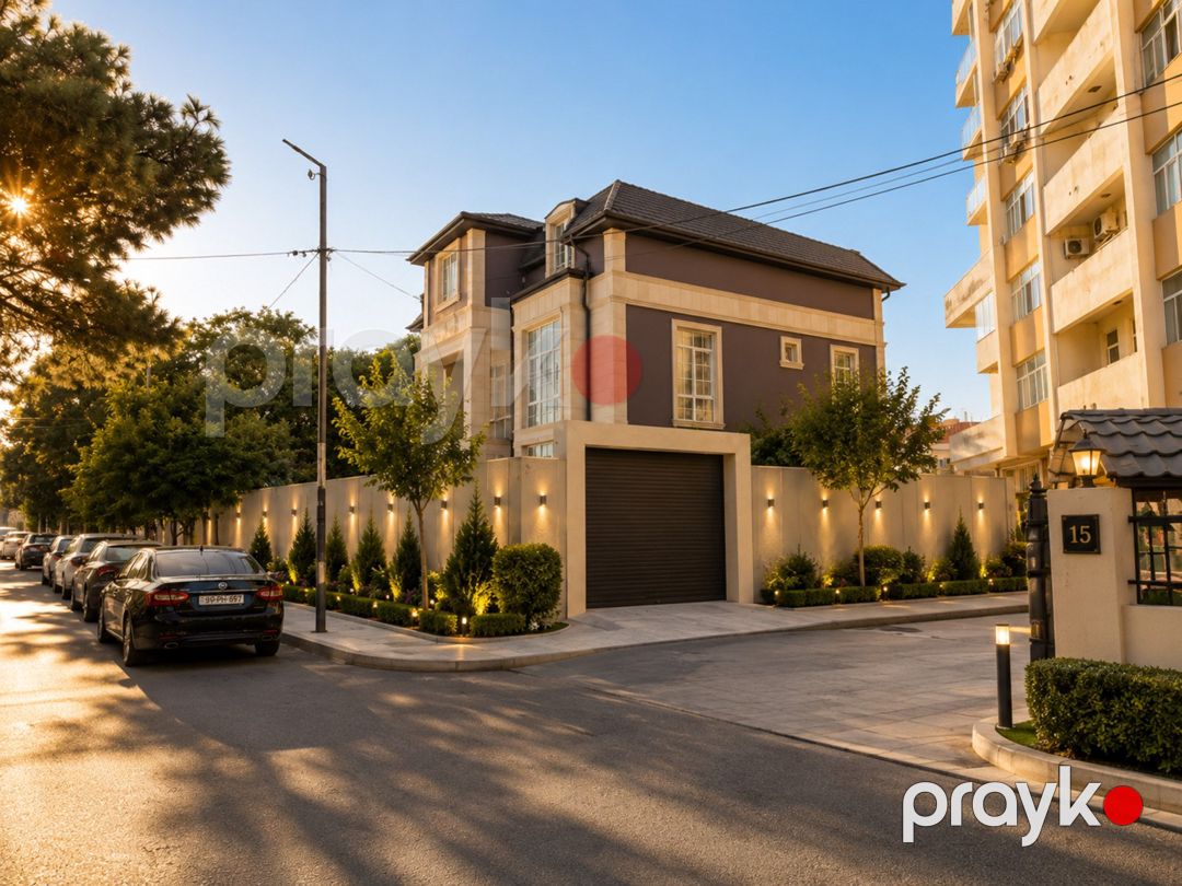 Satılır 6 otaqlı həyət evi/bağ evi 430 m² — Ev, villa, Bakı (6)