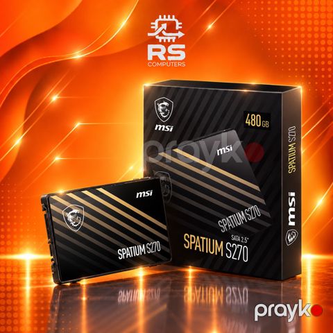 Msı spatıum S270 480GB sata ııı 2.5″ SSD — Bakı