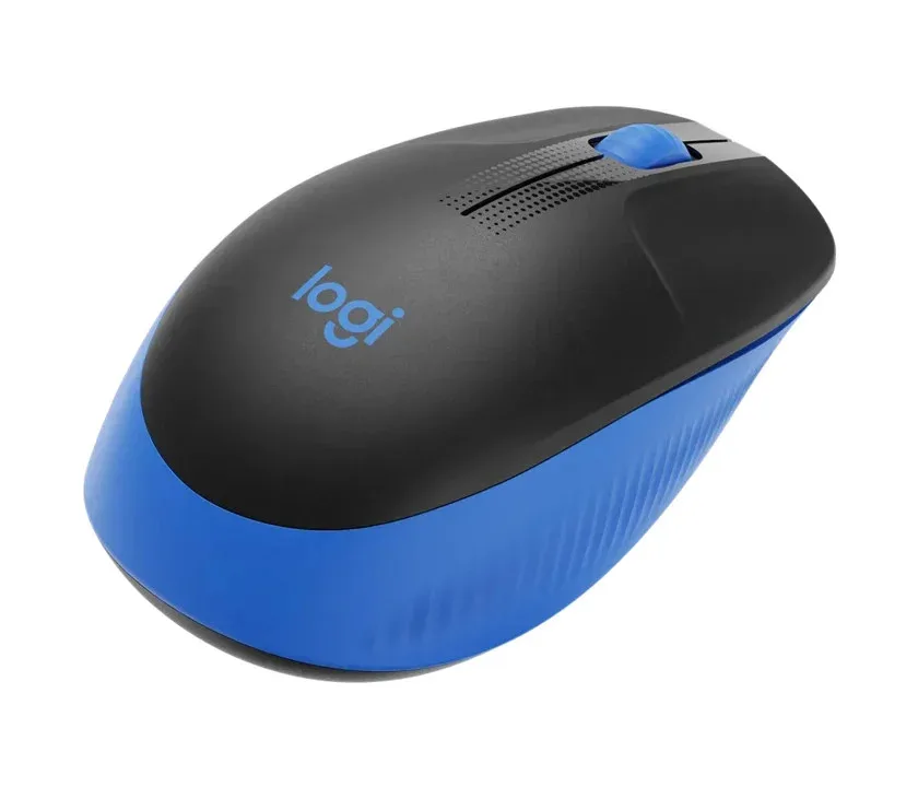 Logitech M190 Wireless Mouse Blue — Mallar, Bakı (2)