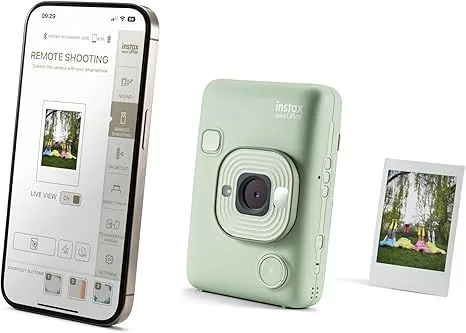 Fotoaparat Fujifilm Instax Mini Liplay Matcha Green — Fotoaparat, Bakı (2)
