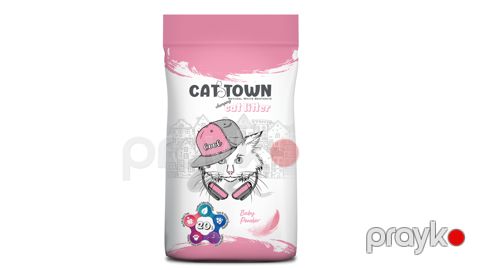 Doldurucu Cat Town pişik tualeti üçün pudra ətri ilə, 20 l — Bakı