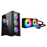 Xigmatek Kombo – Quantum Case + Xigmatek Liquid Killer X 240 CPU Liquid Cooler (XIG-CC-112) — Pctech — Комплектующие