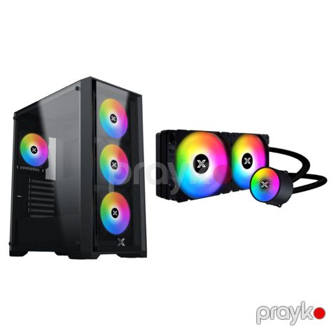 Xigmatek Kombo – Quantum Case + Xigmatek Liquid Killer X 240 CPU Liquid Cooler (XIG-CC-112) — Bakı