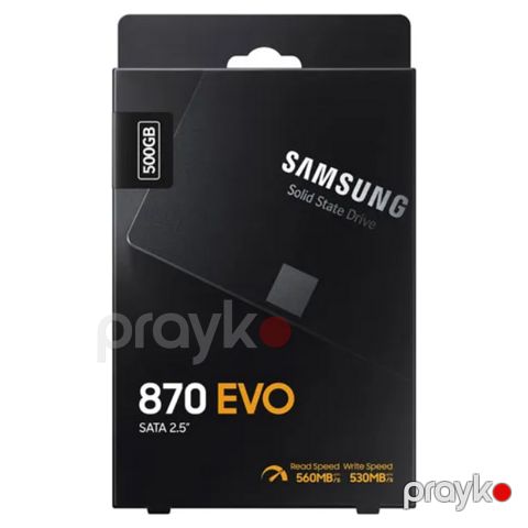 Samsung 870 Evo 500GB SSD (SAM-870E-500-SAT) — Bakı