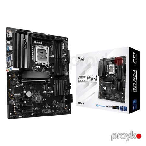 Ana plata ASRock Z890 Pro-A LGA1851 Mainboard (Z890 Pro-A) — Bakı