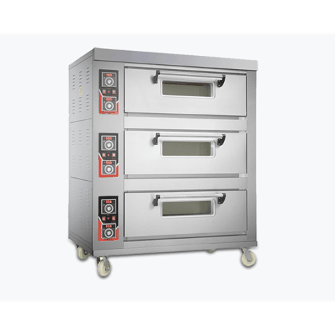 Çörək Bişirmə Fırını 3 Qat / 6 Lıq Elektrikli (Çin) – 220V — Bakı