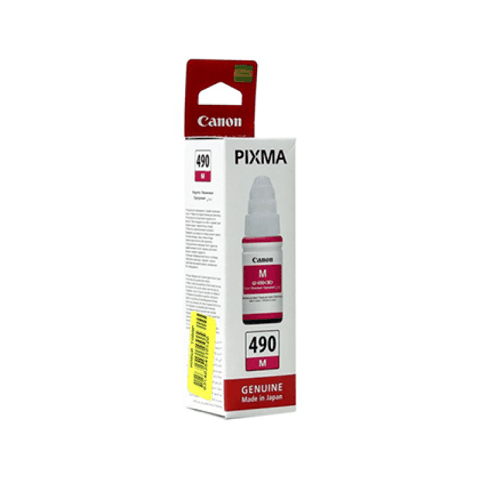 Canon GI-490 M Magenta Original Ink Bottle (70 ml, 7000 səhifə) — Bakı
