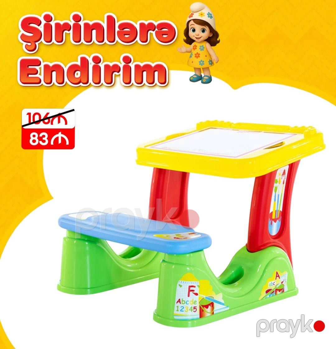 Uşaq yazı masası — Uşaqlar üçün hər şey, Bakı (2)