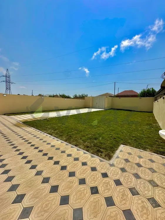 4 otaqlı Həyət evi Satılır, Saray, Abşeron — Ev, villa (3)