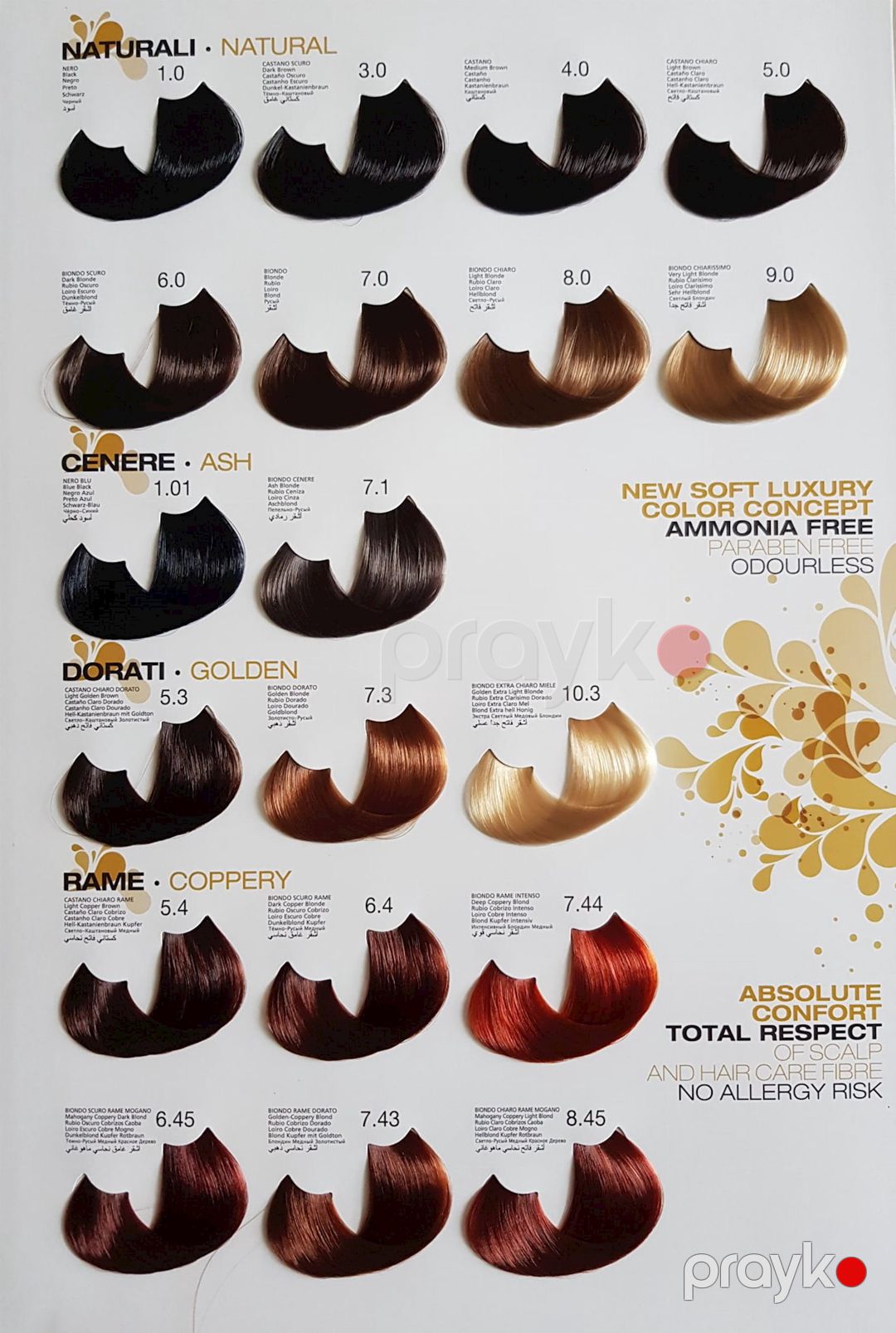 Saç üçün krem-boya​​ Kleral System Milk Color 9.0 Very Light Blonde 100 ml — Mallar, Bakı (2)