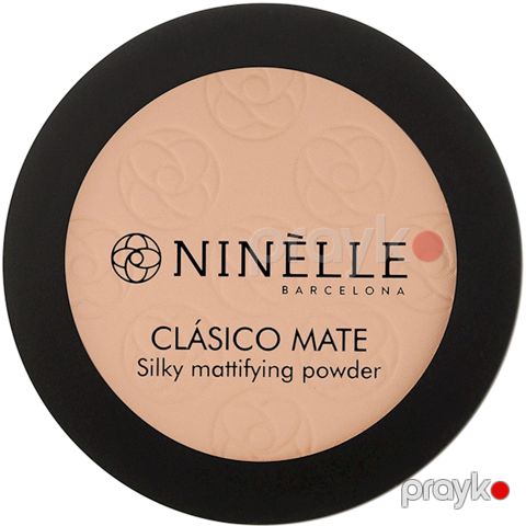 Kompakt kirşan Ninelle Barcelona Clasico Mate 204 Tünd çəhrayı-bej — Bakı
