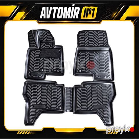 Mitsubishi Pajero 2006-2026 üçün salon rezin ayaqaltı Mitsubishi — Bakı