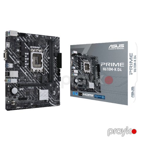 ASUS prıme H610M-K D4 (90MB1A10-M0EAY0) — Bakı
