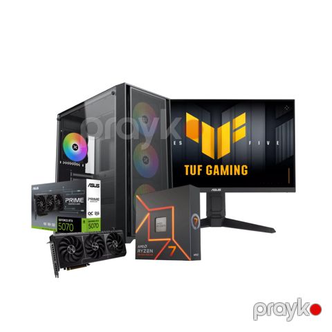 ShadowHunter Gaming PC – RTX 5070, Ryzen 7 7800X3D (CUSTOM-PC-128) — Bakı