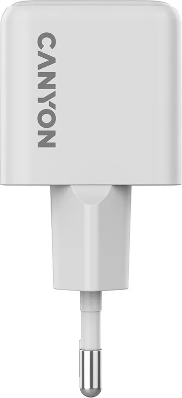 Adapter Başlığı Canyon CU20C GaN 20W 1xPD EU White — Mallar, Bakı (2)