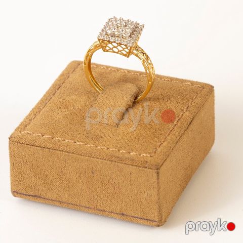 Üzük qadınlar üçün HassGold_106, qızıl 585 əyar — Bakı