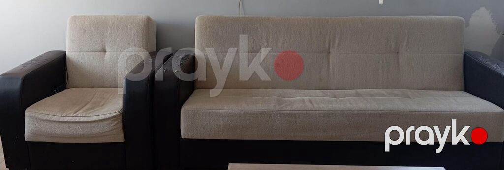 Köşe dəsti – divan + 2 kreslo - Tərkib: 1 ədəd üçnəfərlik divan və 2 — Yumşaq mobilya dəstləri, Bakı (3)