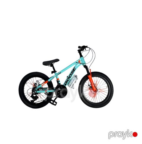 Velosiped Goose 20-YG-21S 20", mavi/narıncı — Bakı