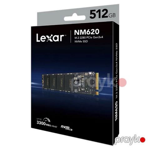 SSD “Lexar NM620 512GB m.2 NVMe”(LEX-NM620-512-M2N) — Bakı
